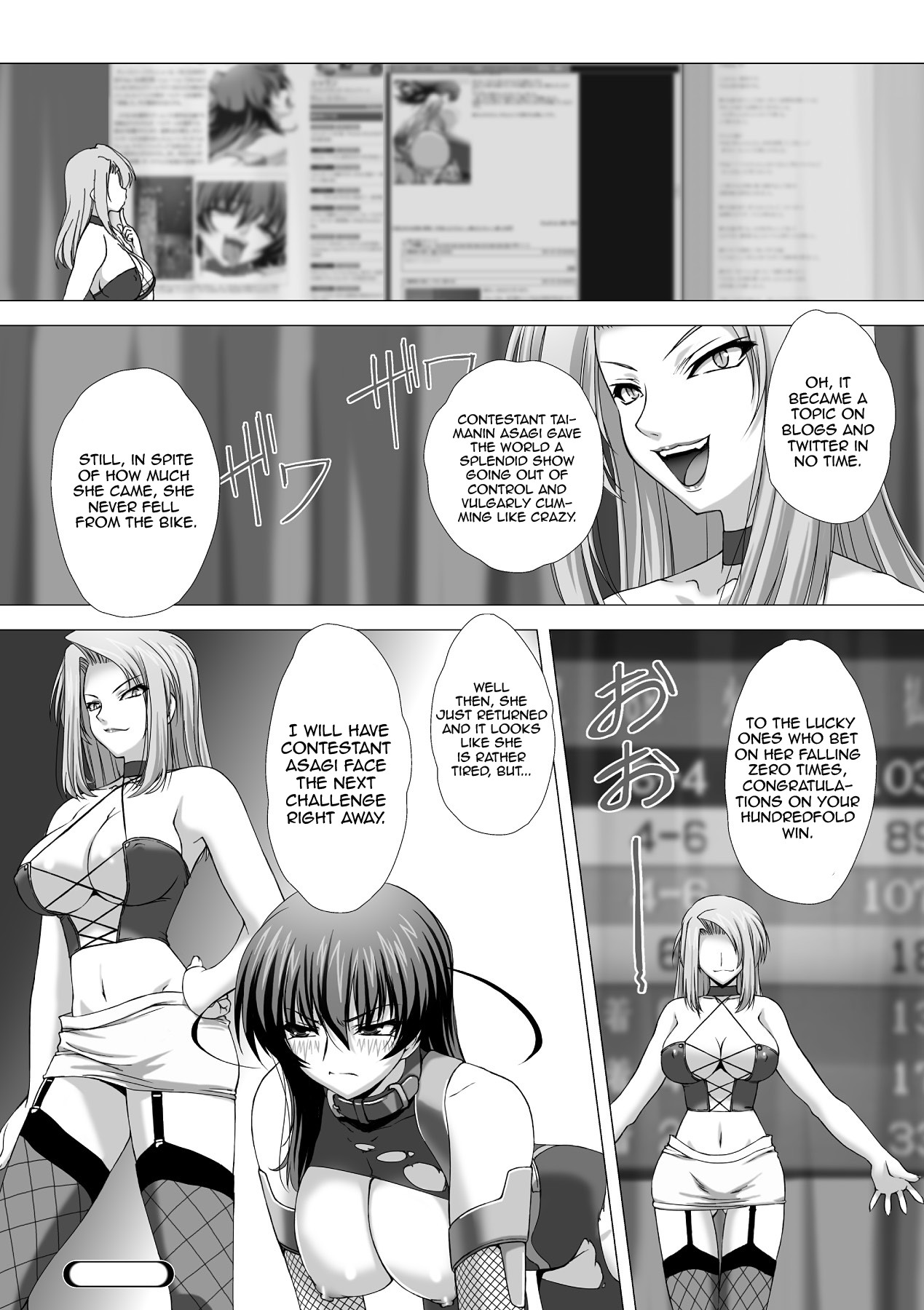 Hentai Manga Comic-Anti-demon Ninja Asagi Embarrassing Dark Game-Read-57